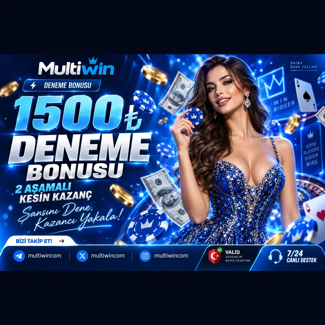 Multiwin casino deneme bonusu kampanya görseli